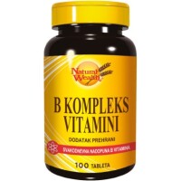 NATURAL WEALTH B KOMPLEKS VITAMINI TABLETE A100