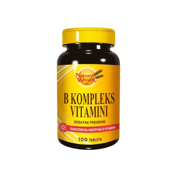 NATURAL WEALTH B KOMPLEKS VITAMINI TABLETE A100