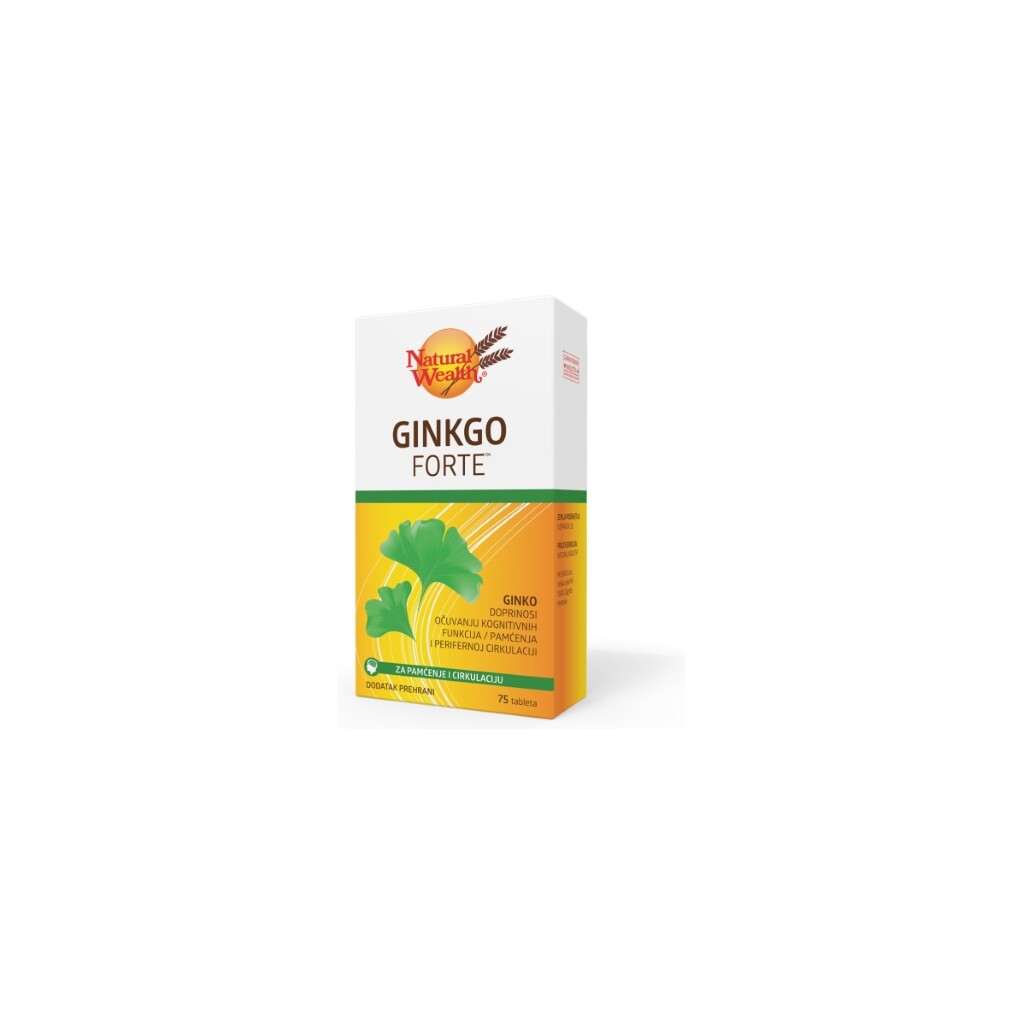 NATURAL WEALTH GINKGO FORTE TABLETE A75