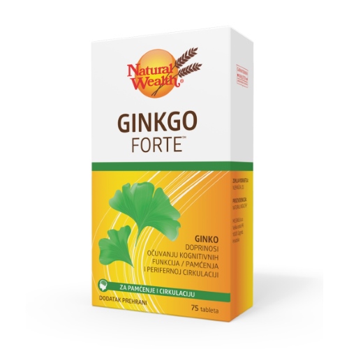 NATURAL WEALTH GINKGO FORTE TABLETE A75
