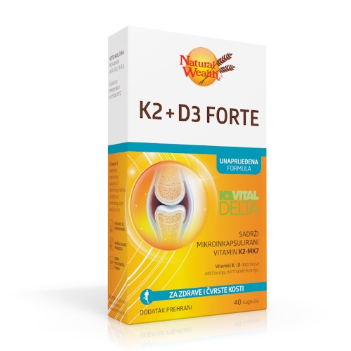 NATURAL WEALTH K2+D3 FORTE KAPSULE A20