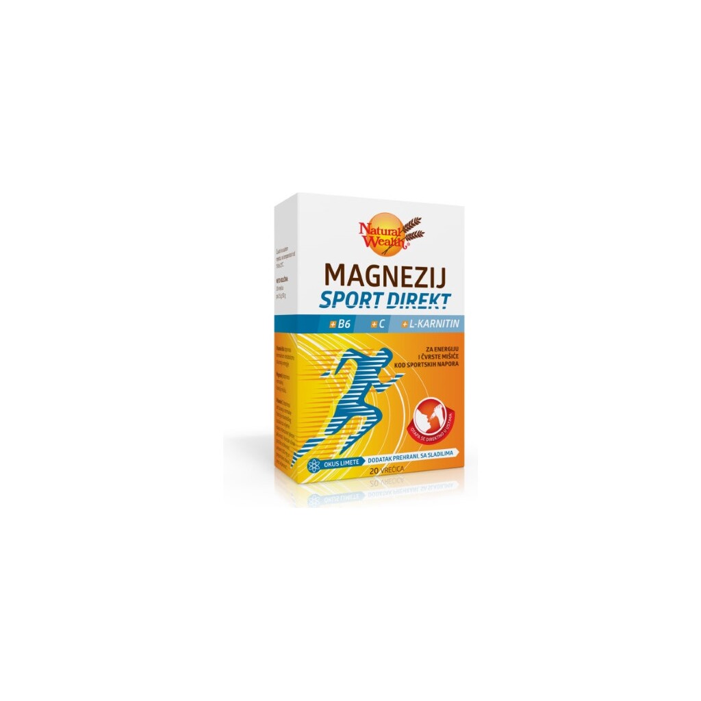 NATURAL WEALTH MAGNEZIJ SPORT DIREKT GRANULE A20