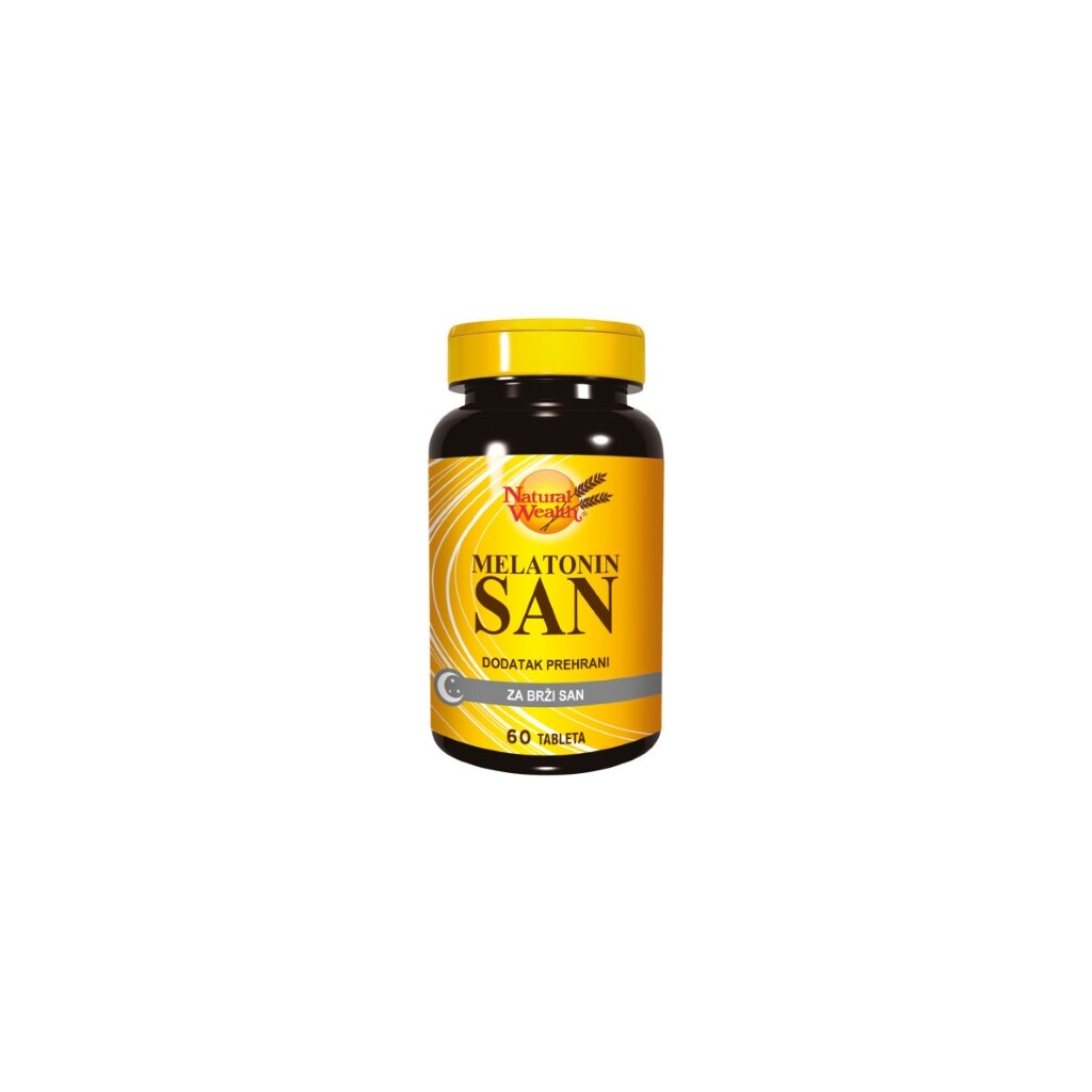 NATURAL WEALTH MELATONIN SAN TABLETE A60
