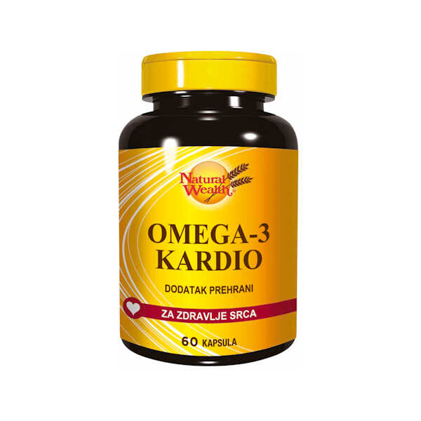 NATURAL WEALTH OMEGA-3 KARDIO KAPSULE A60