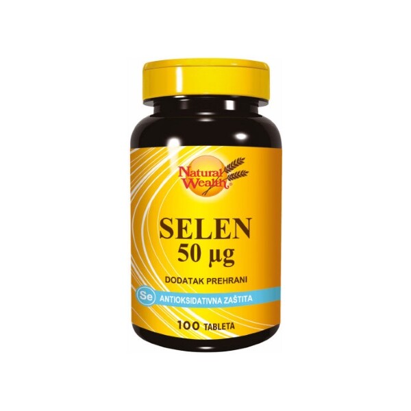 NATURAL WEALTH SELEN TABLETE