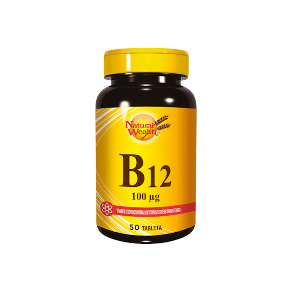 NATURAL WEALTH VITAMIN B12 TABLETE