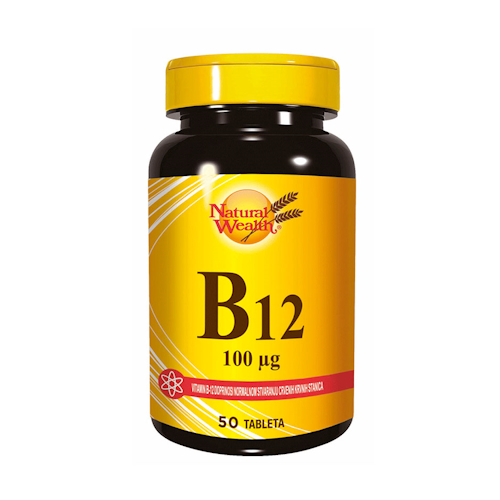 NATURAL WEALTH VITAMIN B12 TABLETE