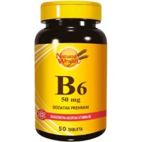 NATURAL WEALTH VITAMIN B6 TABLETE A50