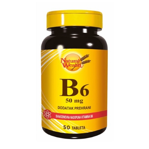 NATURAL WEALTH VITAMIN B6 TABLETE A50