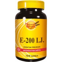 NATURAL WEALTH VITAMIN E 200 I.J. KAPSULE A100