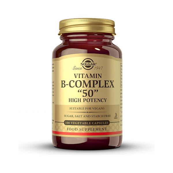 SOLGAR VITAMIN B-COMPLEX 50 KAPSULE A100