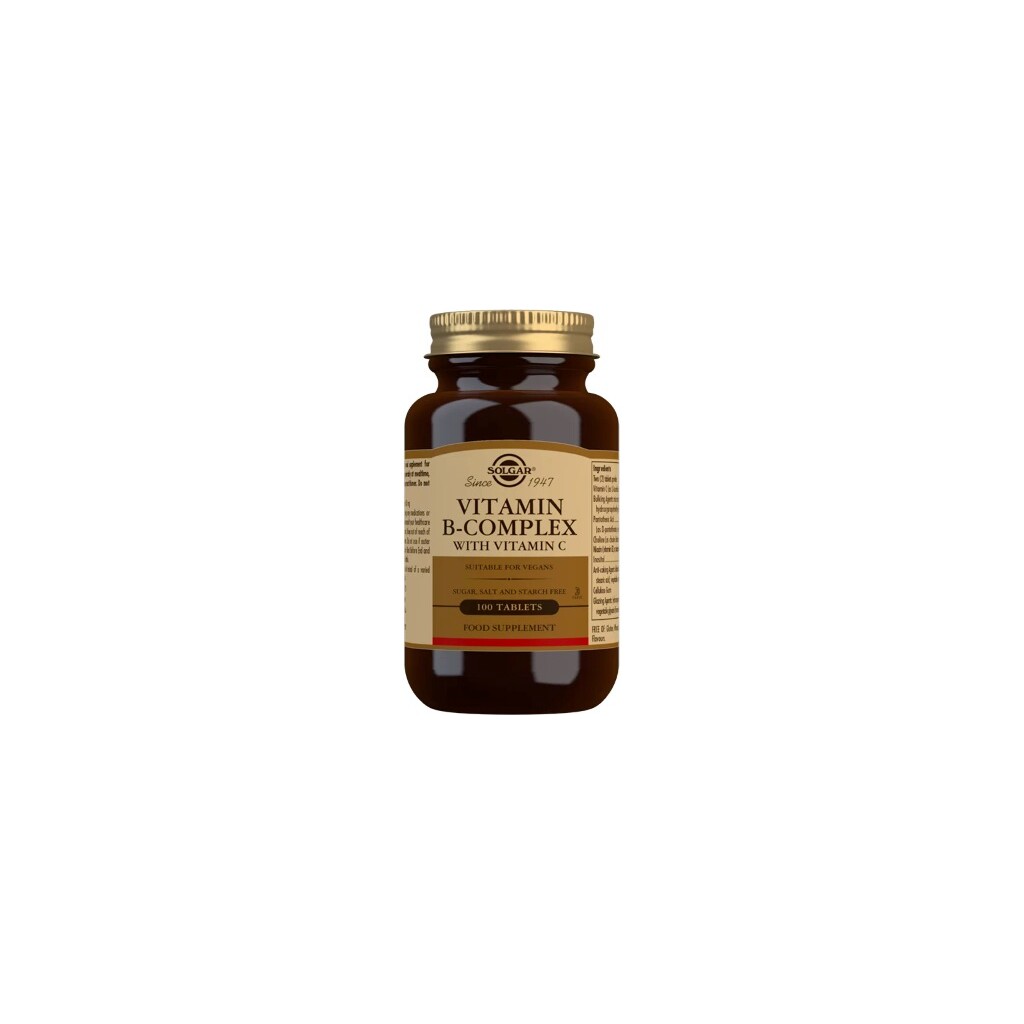 SOLGAR B-KOMPLEKS S VITAMINOM C TABLETE A100