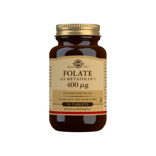 SOLGAR FOLAT 400MCG TABLETE A50