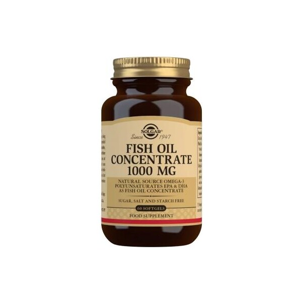 SOLGAR OMEGA 3 1000MG KAPSULE A60