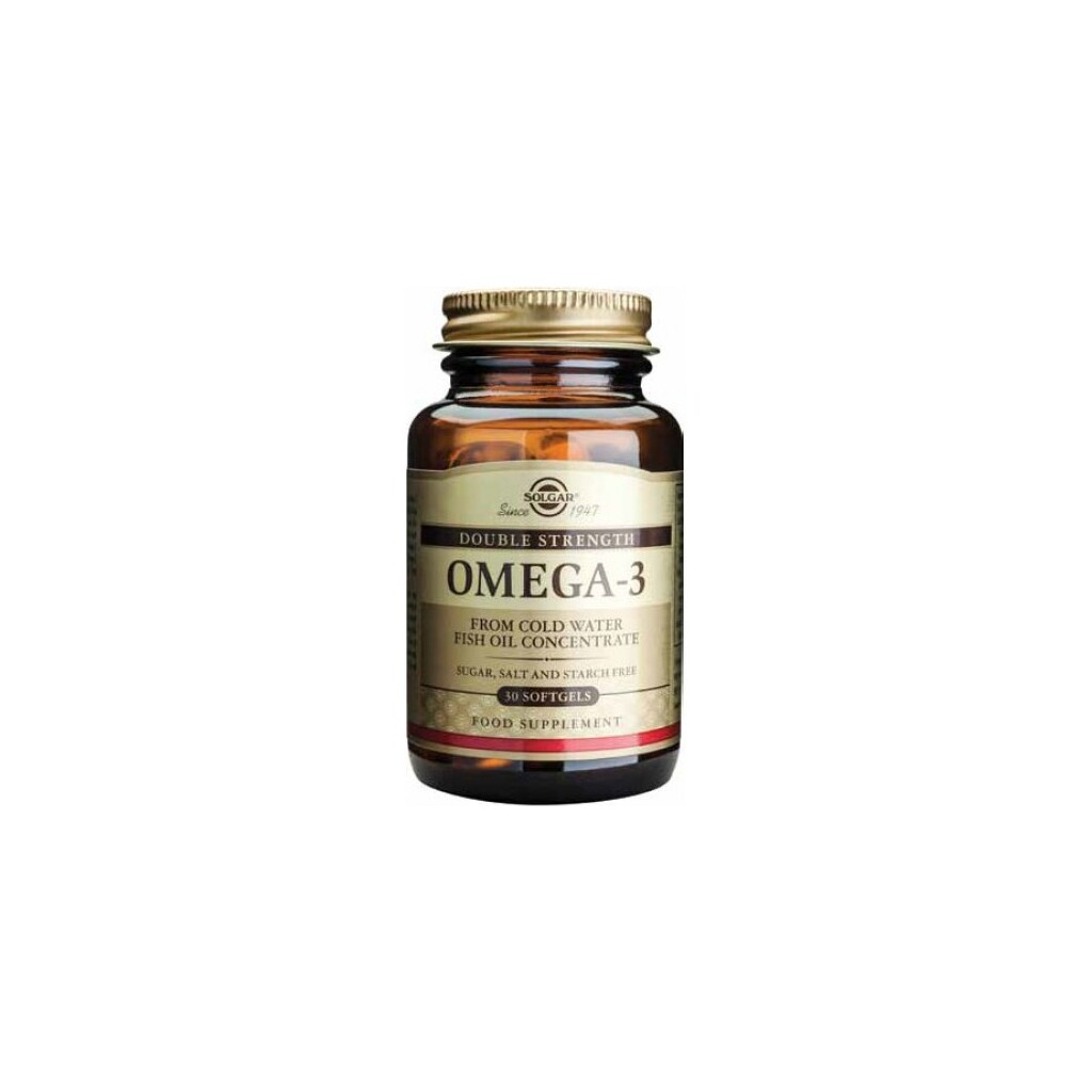 SOLGAR OMEGA-3 DOUBLE STRENGTH KAPSULE A30