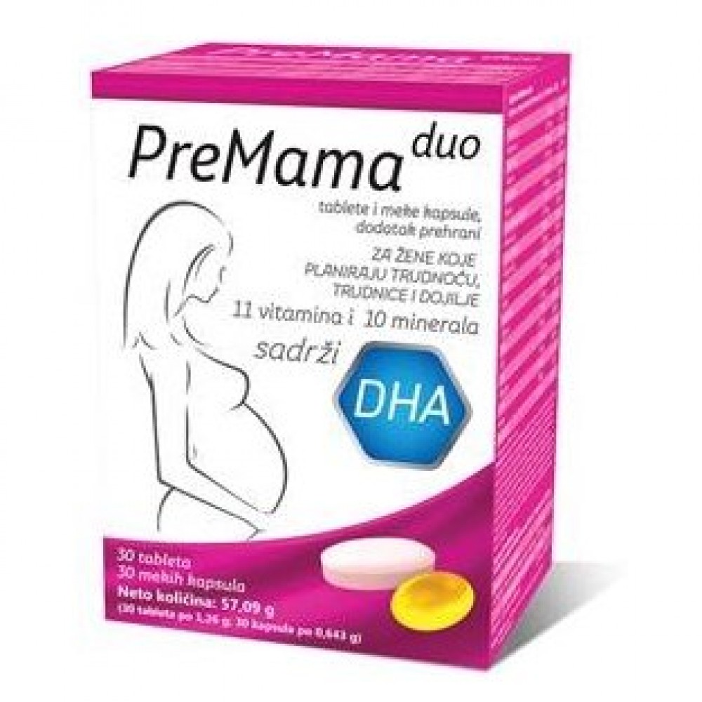 PREMAMA DUO TABLETE I KAPSULE
