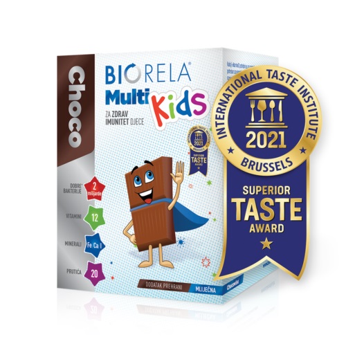 BIORELA CHOCO MULTI KIDS 20 PRUTIĆA