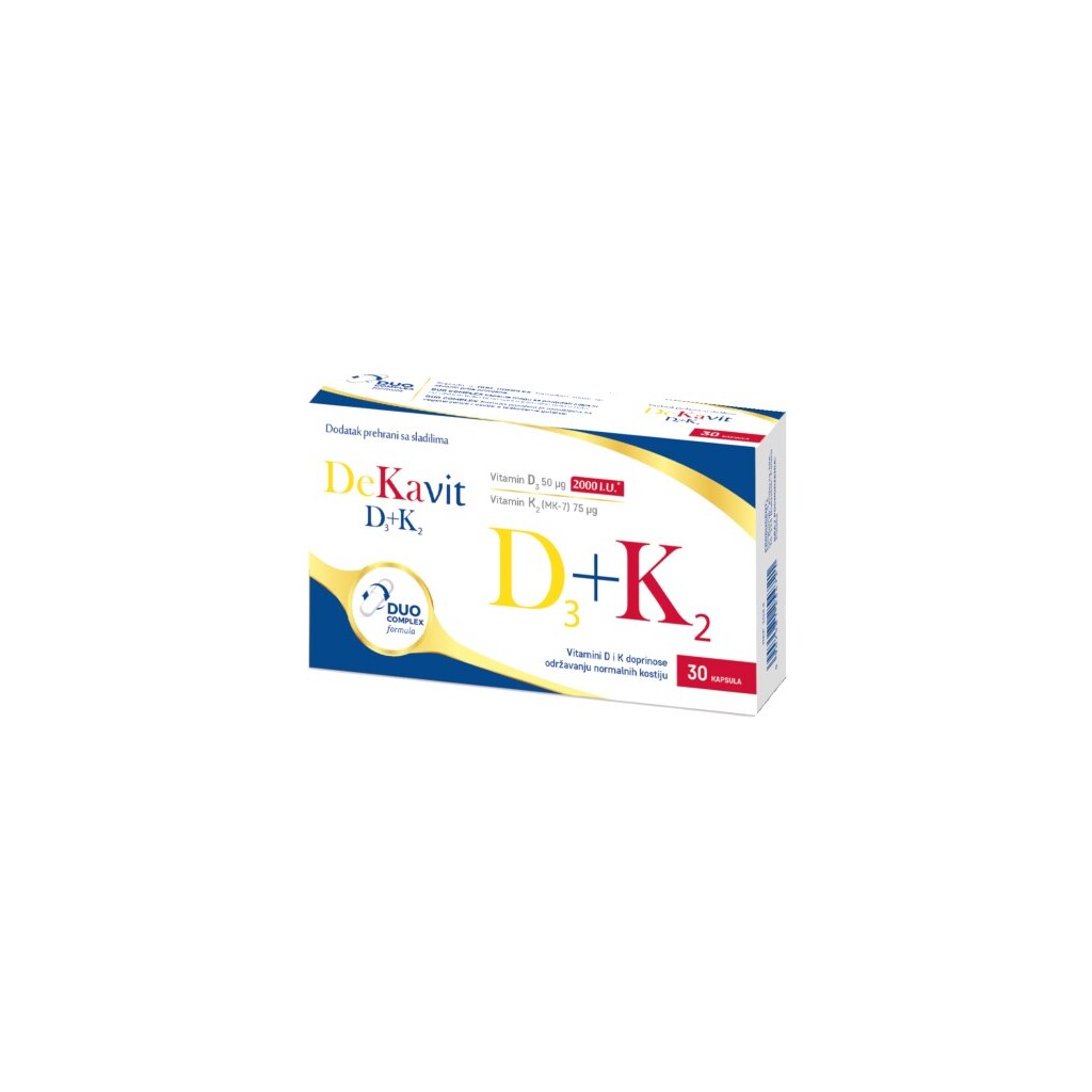 DEKAVIT D3+K2 KAPSULE