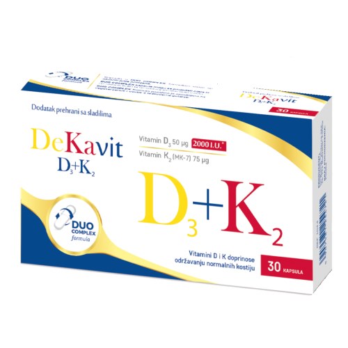 DEKAVIT D3+K2 KAPSULE