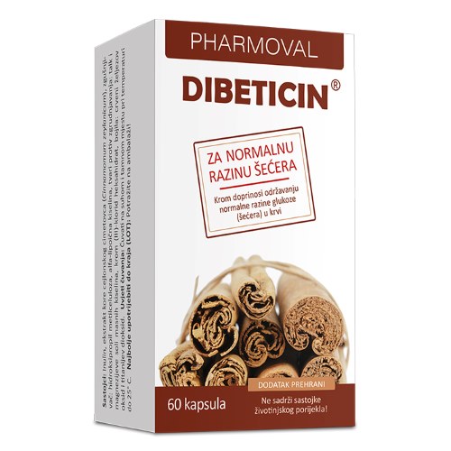 DIBETICIN KAPSULE PHARMOVAL A60