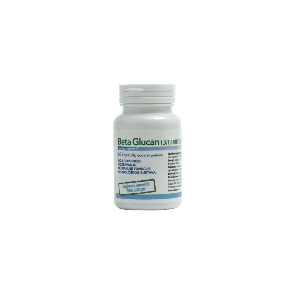 EUROVITA BETA GLUCAN 500MG KAPSULE A60