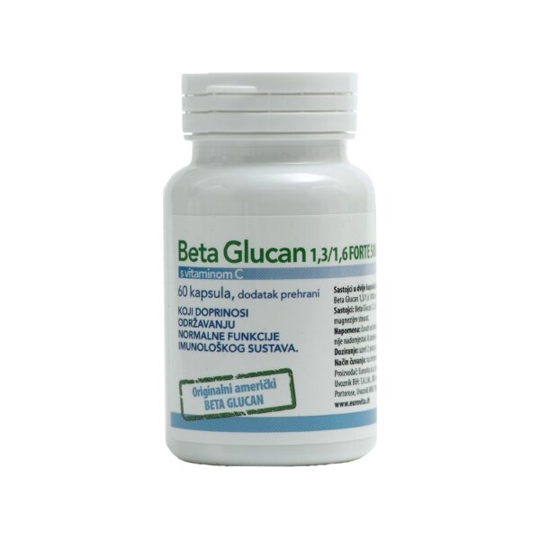 EUROVITA BETA GLUCAN 500MG KAPSULE A60