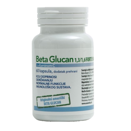 EUROVITA BETA GLUCAN 500MG KAPSULE A60