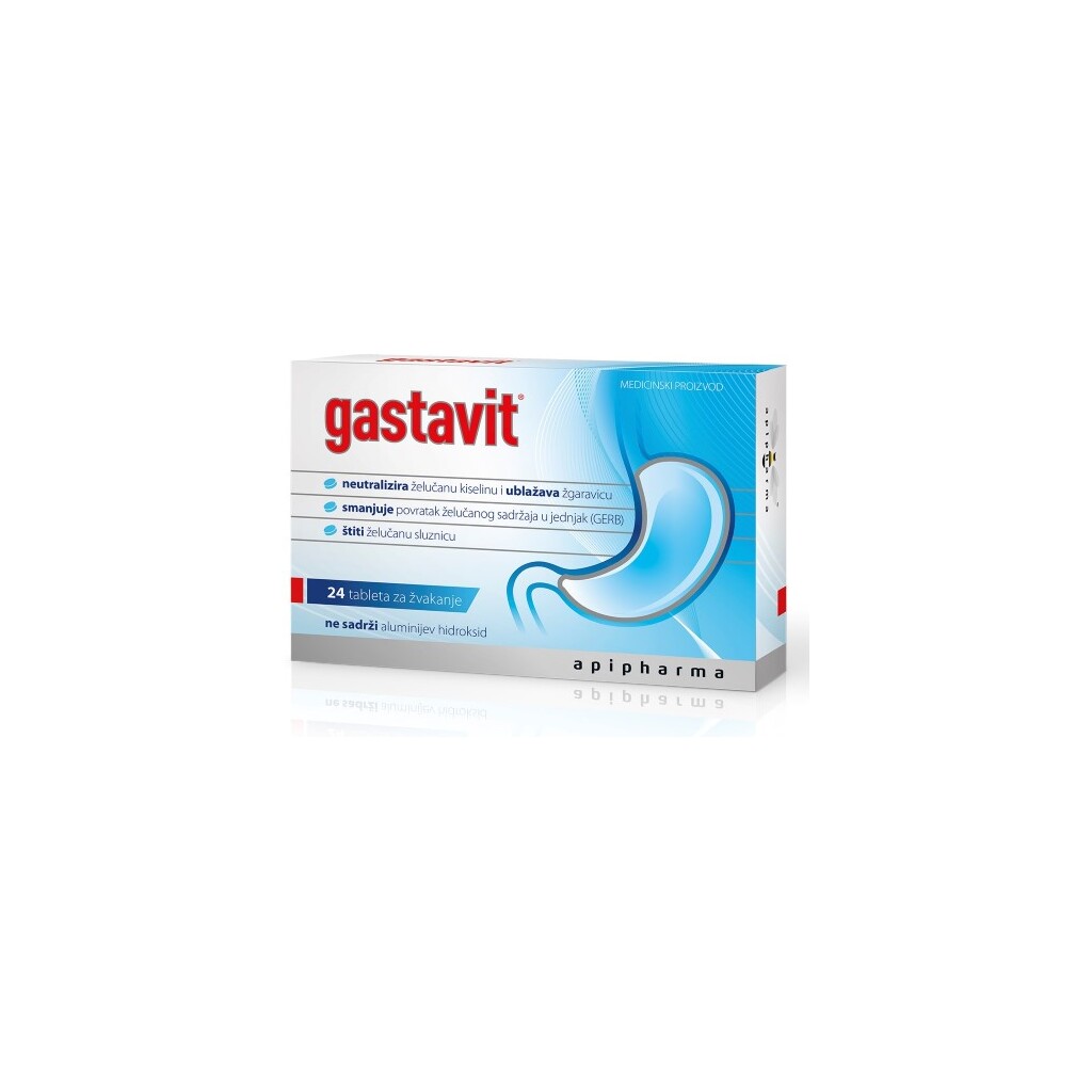 GASTAVIT TABLETE ZA ŽVAKANJE A24