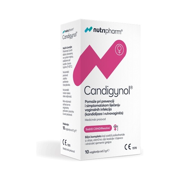CANDIGYNOL VAGITORIJI A10 NUTRIPHARM