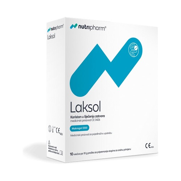 LAKSOL VREĆICE NUTRIPHARM A10