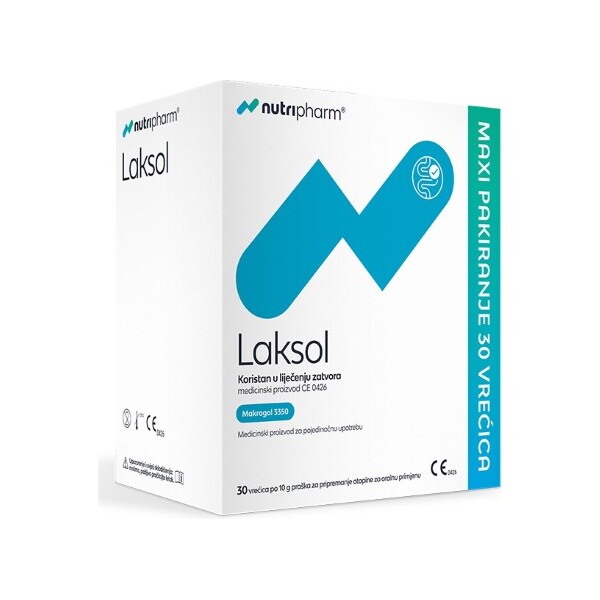 LAKSOL VREĆICE NUTRIPHARM A30