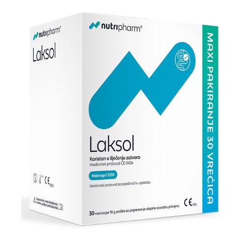 LAKSOL VREĆICE NUTRIPHARM A30