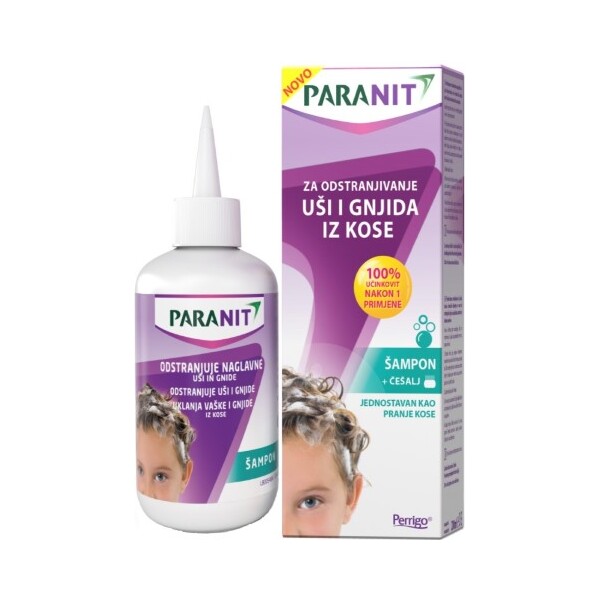 PARANIT ŠAMPON PROTIV UŠIJU + ČEŠALJ 200ML