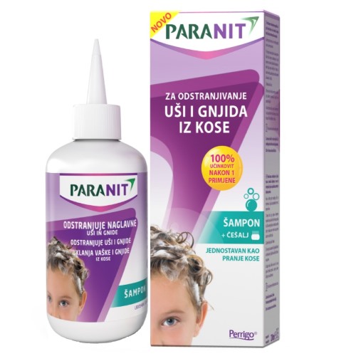 PARANIT ŠAMPON PROTIV UŠIJU + ČEŠALJ 200ML