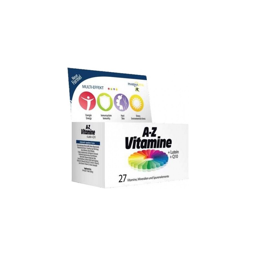PHARMAVITAL A-Z VITAMINI + LUTEIN + Q10 TABLETE A60