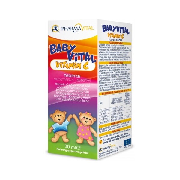 BABYVITAL VITAMIN C KAPI 30ML PHARMAVITAL