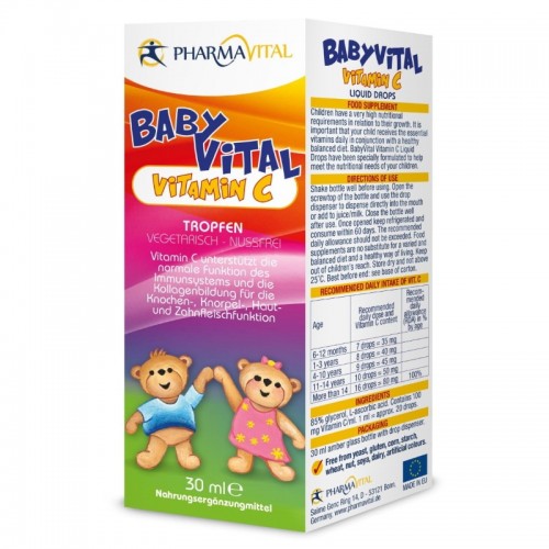 BABYVITAL VITAMIN C KAPI 30ML PHARMAVITAL