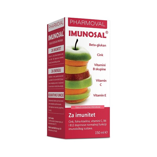 PHARMOVAL IMUNOSAL TEKUĆI DODATAK PREHRANI 150ML