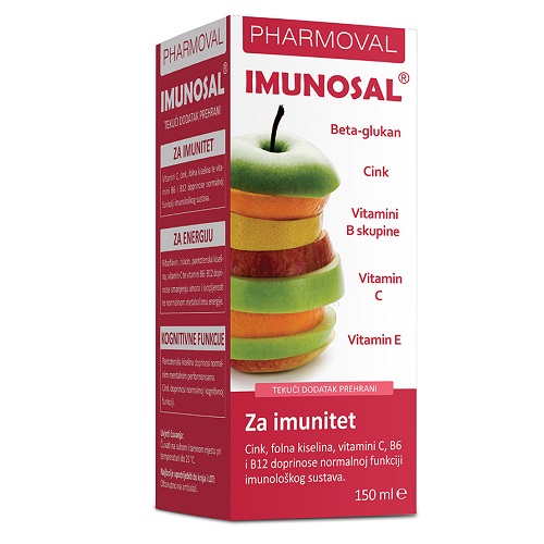 PHARMOVAL IMUNOSAL TEKUĆI DODATAK PREHRANI 150ML