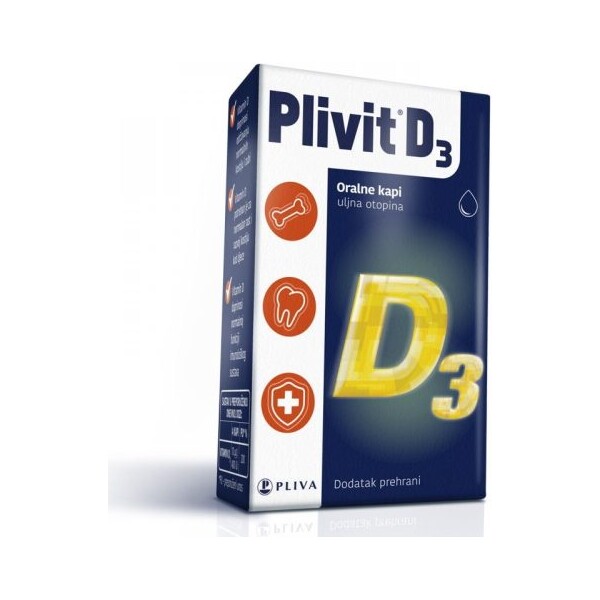 PLIVIT D3 ORALNE KAPI 5mL
