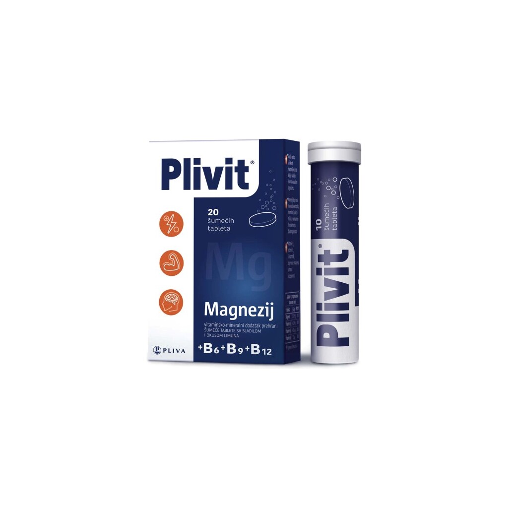 PLIVIT MAGNEZIJ ŠUMEĆE TABLETE A20