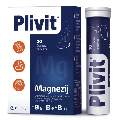 PLIVIT MAGNEZIJ ŠUMEĆE TABLETE A20