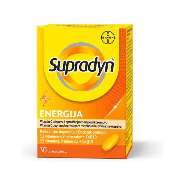 SUPRADYN ENERGIJA Q10 TABLETE A30