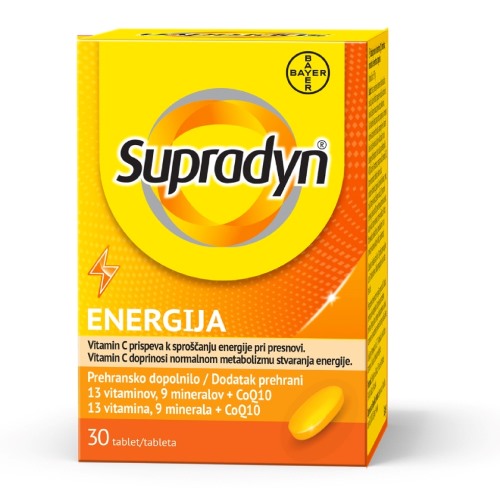 SUPRADYN ENERGIJA Q10 TABLETE A30