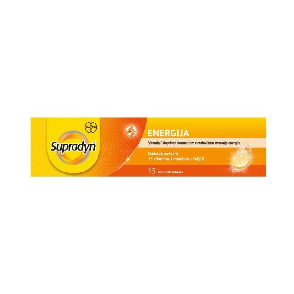 SUPRADYN ENERGIJA ŠUMEĆE TABLETE A15
