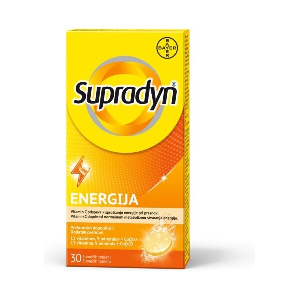 SUPRADYN ENERGIJA ŠUMEĆE TABLETE A30