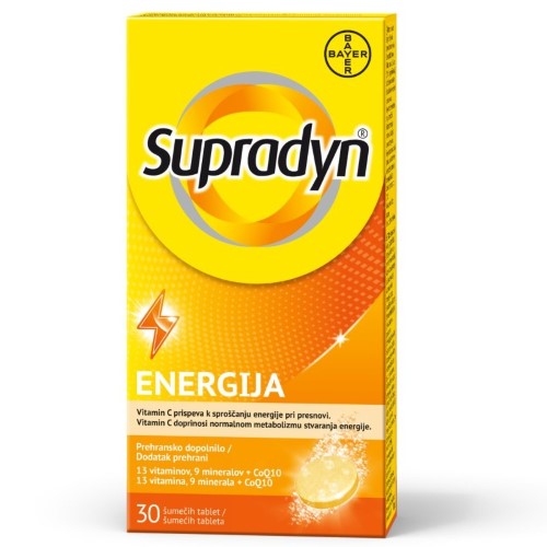 SUPRADYN ENERGIJA ŠUMEĆE TABLETE A30