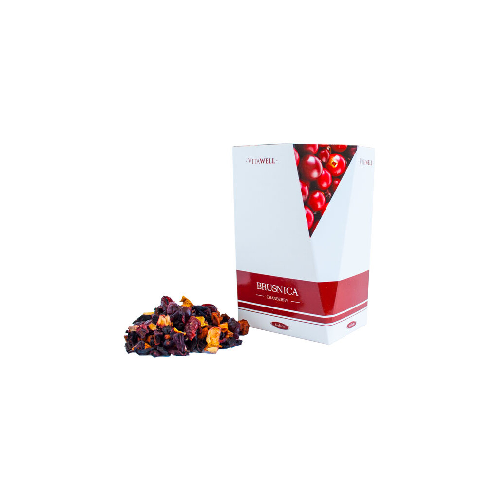 ČAJ BRUSNICA 50% 80G BIOFARM