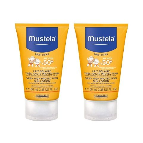 MUSTELA LOSION ZA ZASTITU OD SUNCA SPF50+ 1+1 GRATIS