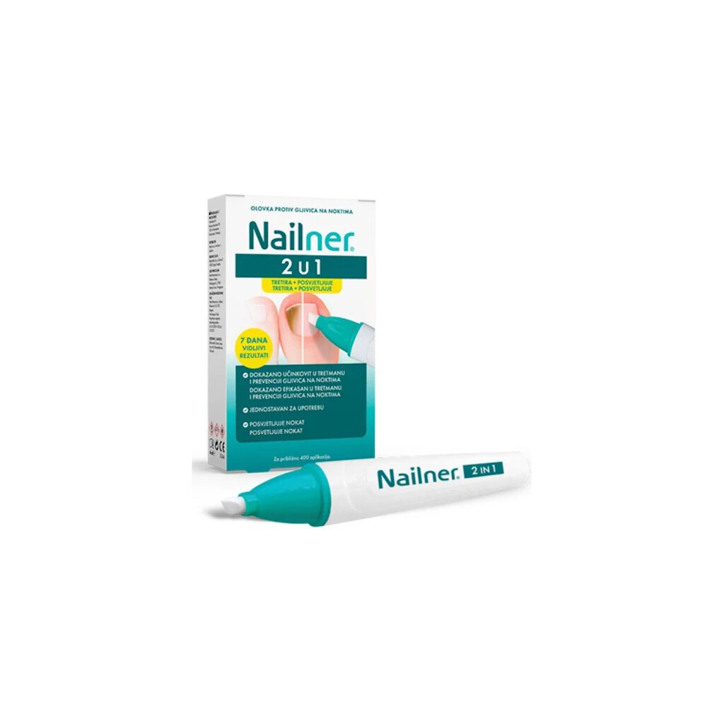 NAILNER 2U1 OLOVKA PROTIV GLJIVICA NA NOKTIMA 4 ML